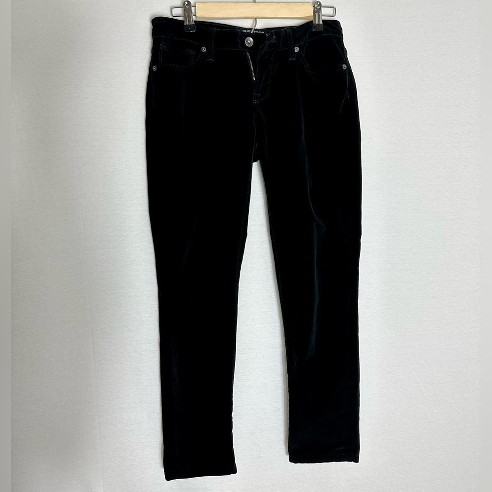 Black velvet Lucky Brand pants size 28